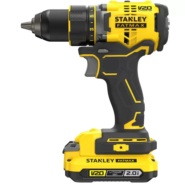 Aku bezuhlíková vrtačka Stanley FATMAX® SFMCD720D2K, V20, 2 x 2.0 Ah 18 V