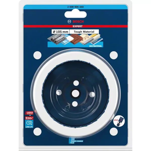 Děrovka 105mm Endurance for Heavy Duty, Carbide Technology