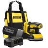 Aku excentrická bruska Stanley FATMAX® SFMCW220D1S, V20, 1 x 2.0 Ah