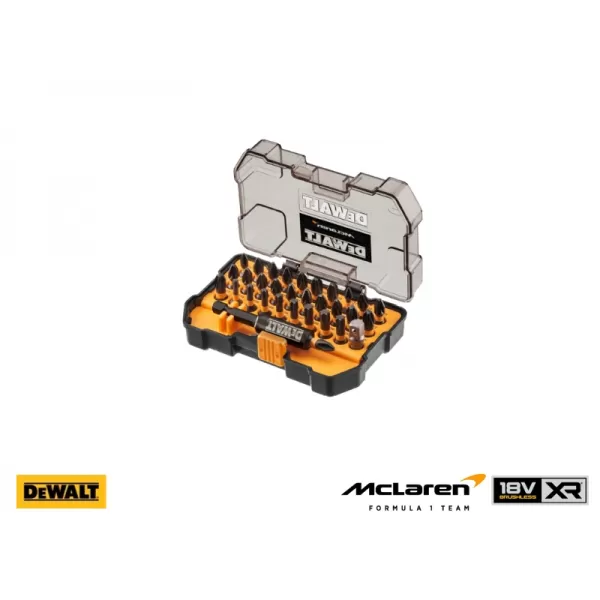 Sada příslušenství 32 dílů DeWalt DT70900T FLEXTORQ s držákem bitů XSCT vhodným pro rázové nářadí