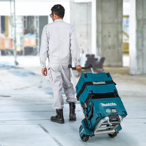 Napájecí adaptér v systeineru makpac Makita BCC01, pro 8 akmulátorů XGT