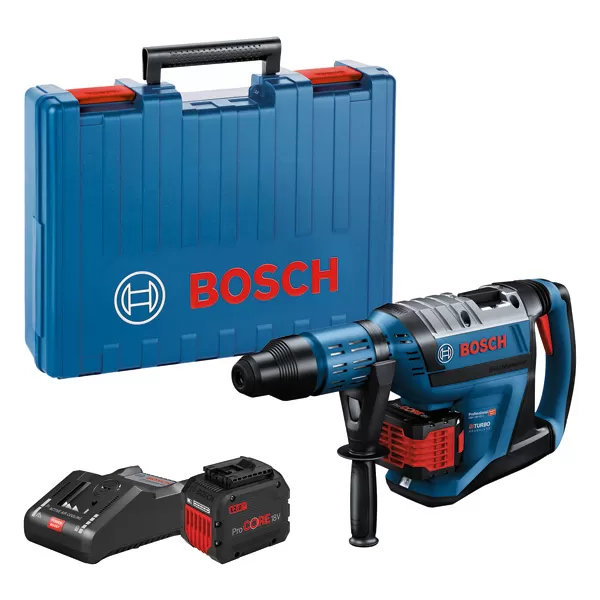 Aku vrtací kladivo Bosch GBH 18V-45 C Professional 2x12,0Ah, (SDS-max) 0611913002