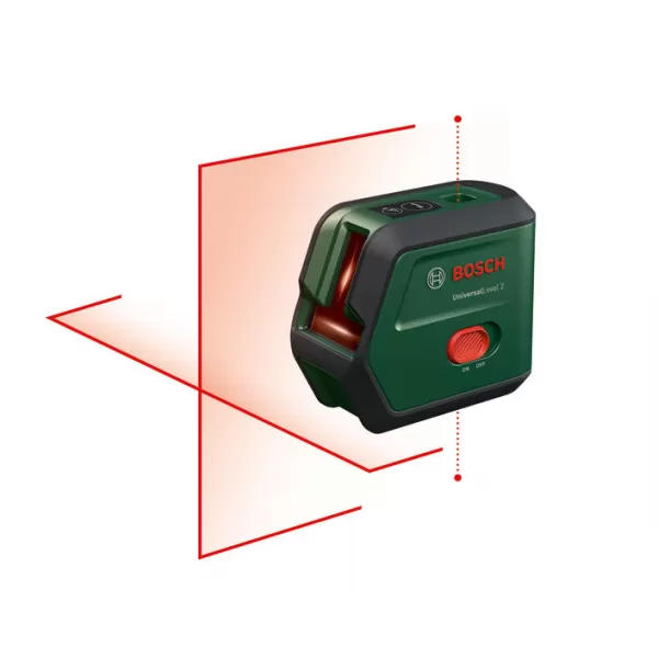 Křížový laser + stativ Bosch UniversalLevel 2 UNI (Carton) + stativ 0603663F01