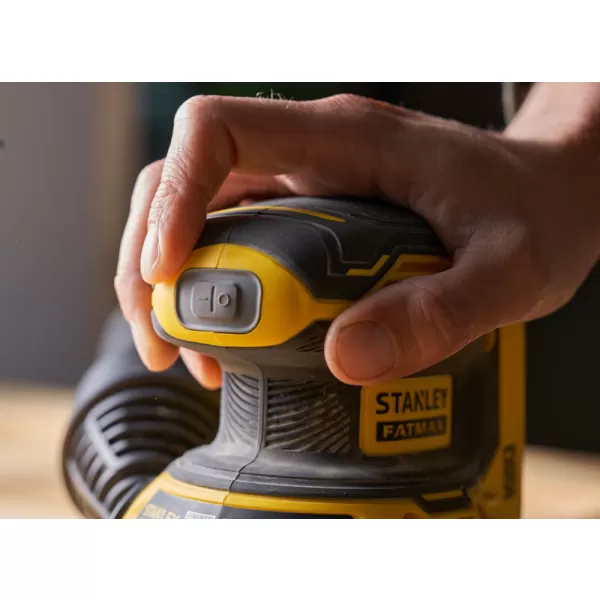 Aku excentrická bruska Stanley FATMAX® SFMCW220D1S, V20, 1 x 2.0 Ah