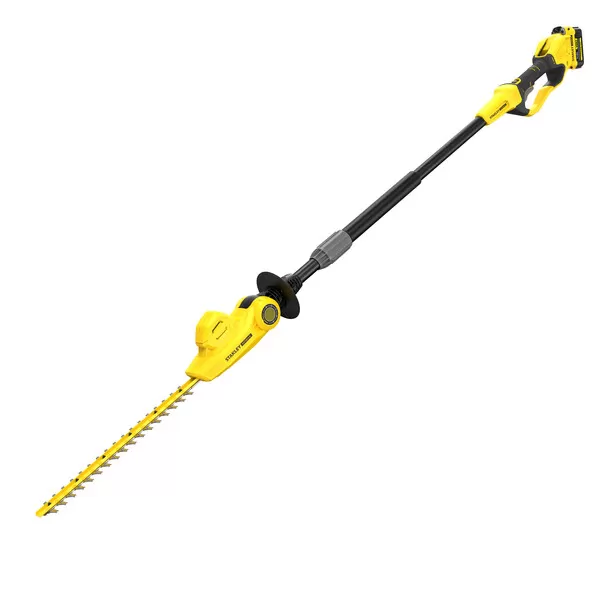 Aku nůžky na živý plot 45 cm na tyči Stanley FATMAX® SFMCPH845M1, 1 x 4.0 Ah 18 V