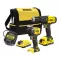 Aku kombinovaná sada 18V Stanley FATMAX® SFMCK465D2S, V20, 2x 2.0 Ah