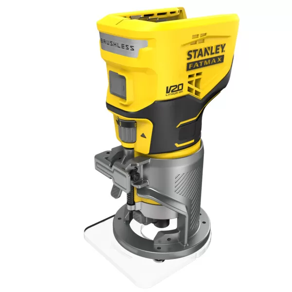 Aku bezuhlíková frézka 8 mm Stanley FATMAX® SFMCW400B, V20, bez baterie a nabíječky 18 V