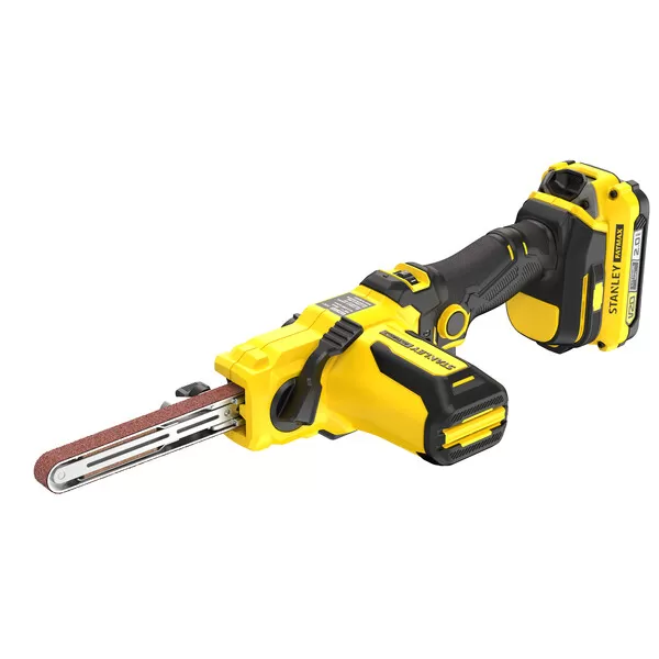 Aku prstová bruska Stanley FATMAX® SFMCE210D2K, V20, 2 x 2.0 Ah 18 V