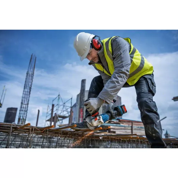 Aku úhlová bruska Bosch GWS 18V-15 P Professional (solo) 06019H6A00