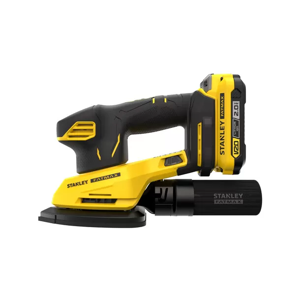 Aku vibrační Delta bruska Stanley FATMAX® SFMCW221D1S, V20, 1 x 2.0 Ah