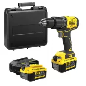 Aku bezuhlíková vrtačka s příklepem Stanley FATMAX® SFMCD715M2K, V20, 2 x 4.0 Ah 18 V