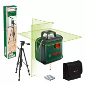 Křížový laser 360˚ + stativ AdvancedLevel 360 + TT 150, 0603663B07