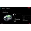 Sada akumulátorů Li-ion XGT 40V 4ks BL4080F+1ks dvojnabíječka DC40RB + Makpac