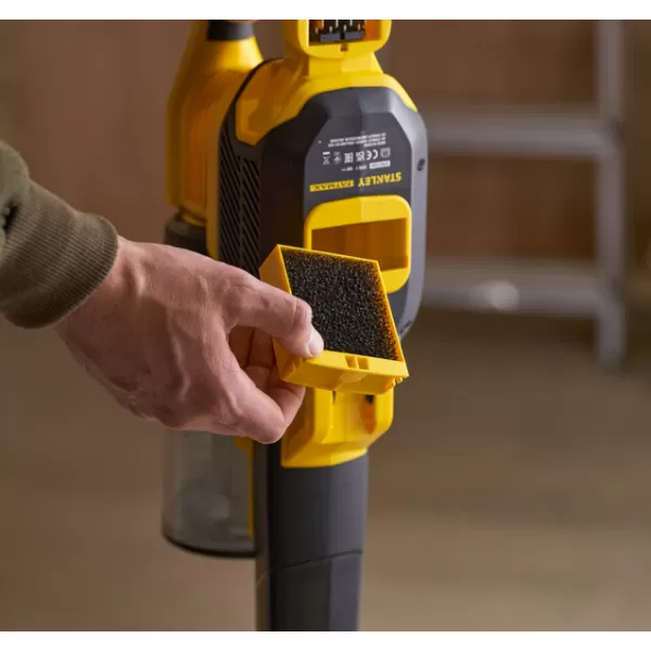 Aku tyčový vysavač Stanley FATMAX® SFMCVS001D1, V20, 1x 4.0 Ah 18 V
