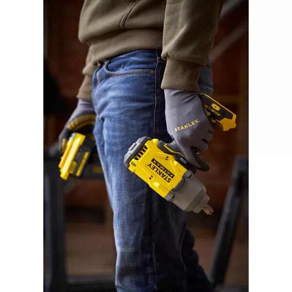 Aku bezuhlíkový rázový utahovák Stanley FATMAX® SFMCF940B, V20, bez baterie a nabíječky 18 V