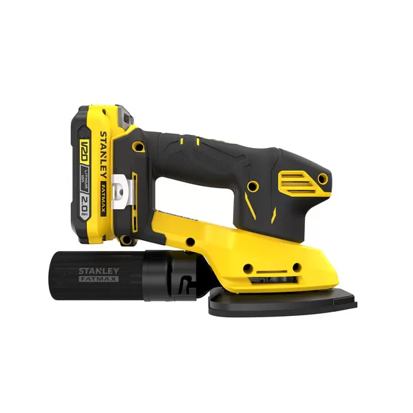Aku vibrační Delta bruska Stanley FATMAX® SFMCW221D1S, V20, 1 x 2.0 Ah