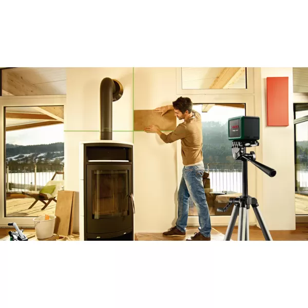 Křížový laser Bosch Quigo Green (Set)