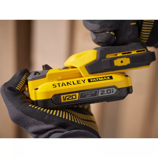 Aku pravoúhlá vrtačka Stanley FATMAX® SFMCD750D2K, V20, 2 x 2.0 Ah 18 V