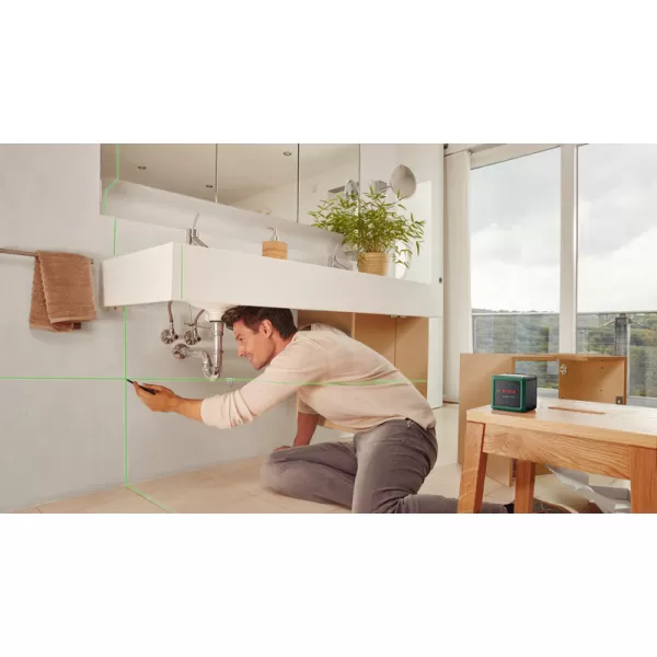 Křížový laser Bosch Quigo Green (Set)