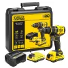 Aku bezuhlíková vrtačka Stanley FATMAX® SFMCD720D2K, V20, 2 x 2.0 Ah 18 V