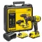 Aku bezuhlíková vrtačka Stanley FATMAX® SFMCD720D2K, V20, 2 x 2.0 Ah 18 V