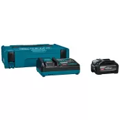 Startovací sada Makita Li-ion XGT 40V 1ks BL4040F+DC40RA+ Makpac