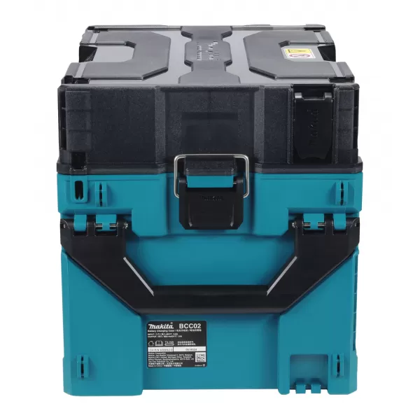 Napájecí adaptér v systeineru makpac Makita BCC02, pro 12 akmulátorů XGT