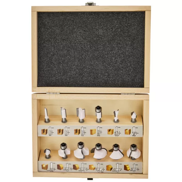 Sada frézek 12ks Makita