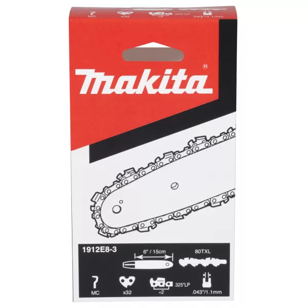 Pilový řetěz 15cm 1.1mm 0.325" .043" 32čl Makita DUC150