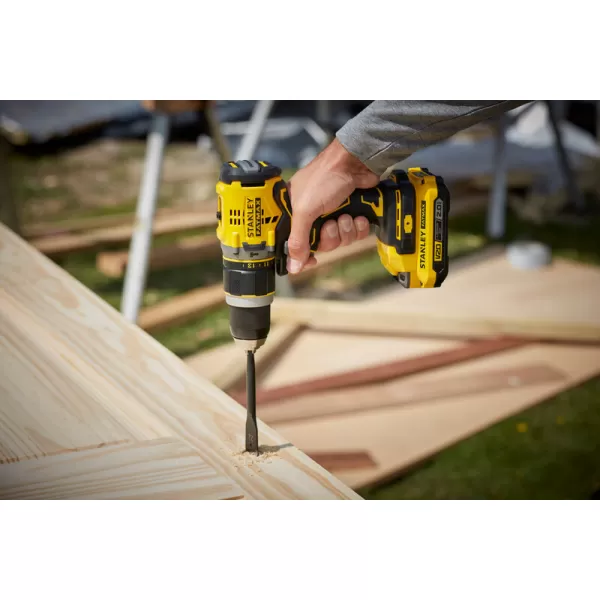 Aku vrtačka s příklepem Stanley FatMax SFMCD721D2K, 18V, 2x2,0Ah