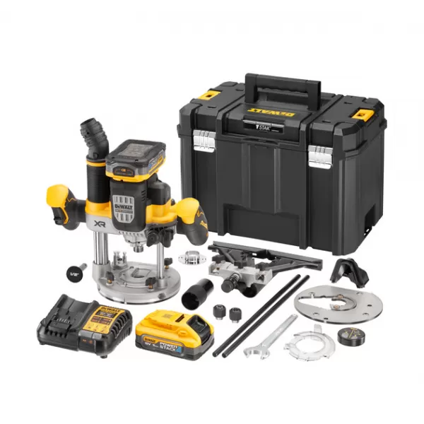 Aku horní frézka DeWalt DCW620H2, 18V, 2x5,0Ah, TSTAK