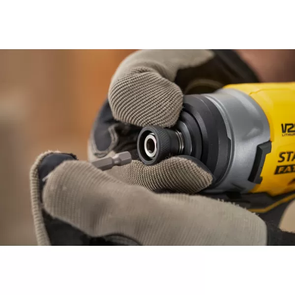 Aku rázový utahovák 1/4" Stanley FATMAX® SFMCF810B, V20, bez baterie a nabíječky 18 V