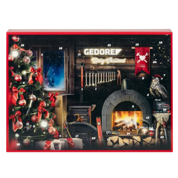 Sada bitů GEDORE 33 dílů "Adventní kalendář 2024"