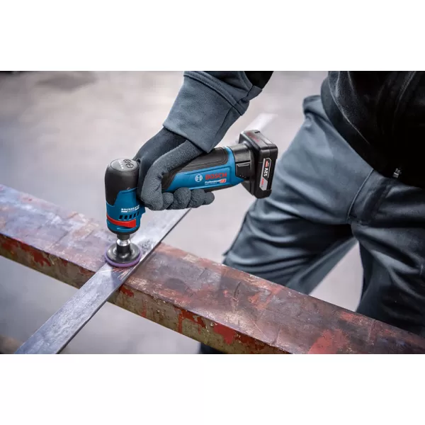 Aku rotační bruska Bosch GWG 12V-50 S Professional (solo) 06013A7001