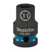 Klíč nástrčný 1/2", čtyřhran, rázový, Impact Black, 11mm, Makita