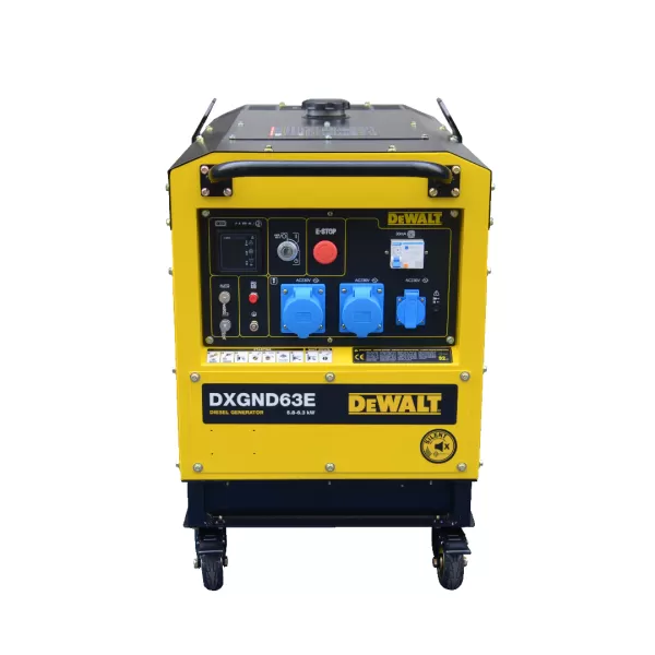 Elektrocentrála dieselová DeWalt DXGND63E 6300W