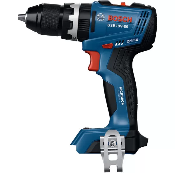 Aku vrtačka s příklepem Bosch GSB 18V-65 Professional, 1x2,0Ah+1x4,0Ah, 06019N3332 GBA