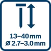 Aku hřebíkovačka Bosch GNB 18V-40 Professional solo 06019L7004