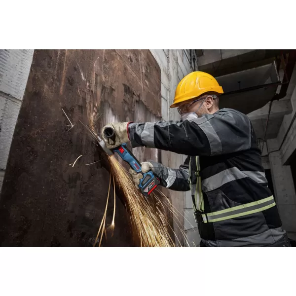 Aku úhlová bruska Bosch GWS 18V-11 Professional, 2x5,0Ah, 125mm, 06019N4102