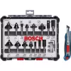 Sada fréz Bosch 15ks Mixed - 8mm + uni nůž Bosch