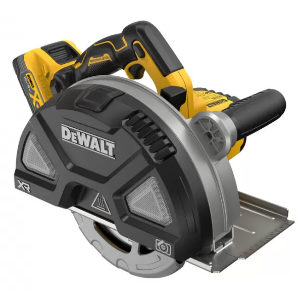 Aku okružní pila na kov DeWalt DCS383H2, 18V, 2x5,0Ah POWERSTACK