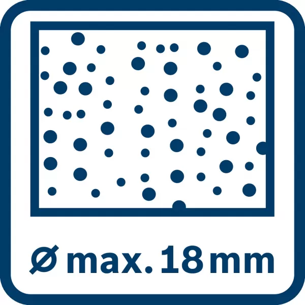 Aku vrtací kladivo Bosch GBH 18V-18 X Professional (solo) 0611927100