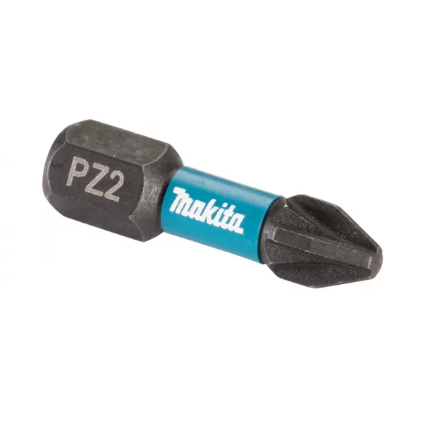 Bit šroubovací torzní 1/4" rázový, Impact Black PZ2, 25mm 25 ks, Makita