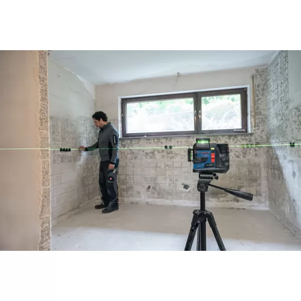 Křížový laser Bosch GLL 12V-100-33 CG Professional + LB10 + AA1 + pouch + TP 0601065400