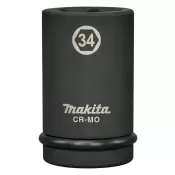 Klíč nástrčný hluboký 1" čtyřhran, rázový, 34x90 mm Makita