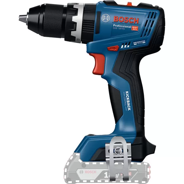 Aku vrtačka s příklepem Bosch GSB 18V-65 Professional, 2 x aku 2,0Ah GBA