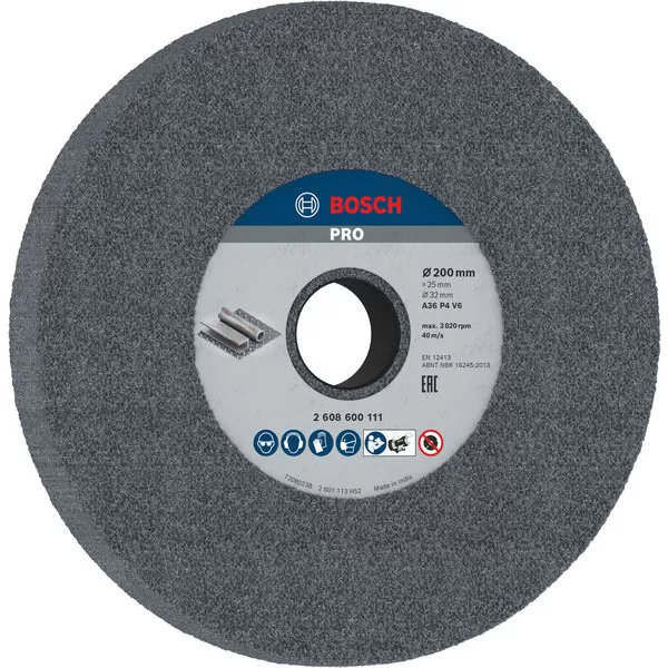 Kotouč brusný PRO Metal, 200 × 25 × 32 mm, G36
