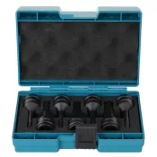 Sada nástrčných klíčů Torx 1/2", čtyřhran rázový, Impact Black T30-T70 7ks Makita