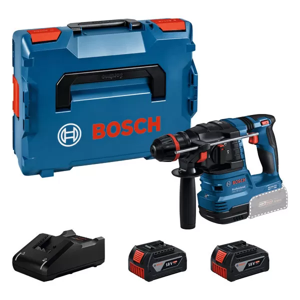 Aku vrtací kladivo Bosch GBH 18V-22 X Professional 2x4,0Ah 0611924101