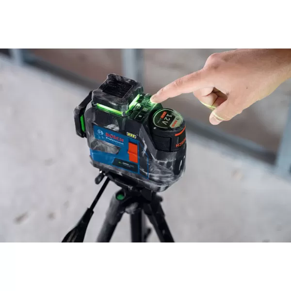 Křížový laser Bosch GLL 12V-100-33 CG Professional + LB10 + AA1 + pouch + TP 0601065400